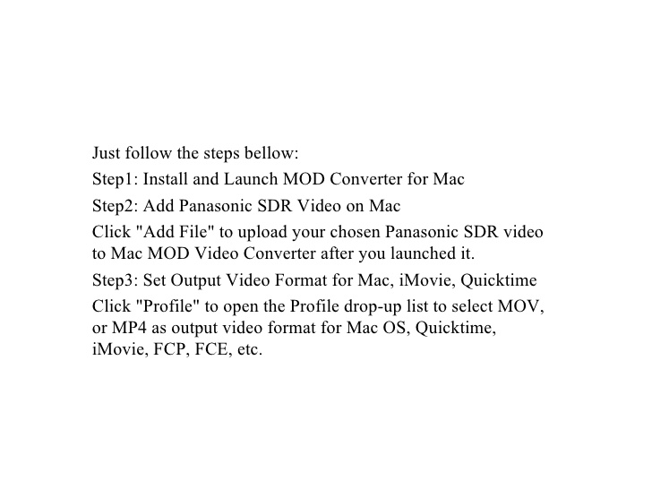 Panasonic Sdr H80 Software Download For Mac
